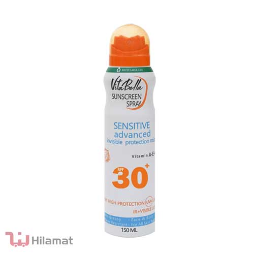 اسپری ضد آفتاب ویتابلا SPF 30