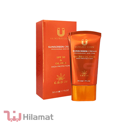 کرم ضد آفتاب spf 30 لاکچری کوین