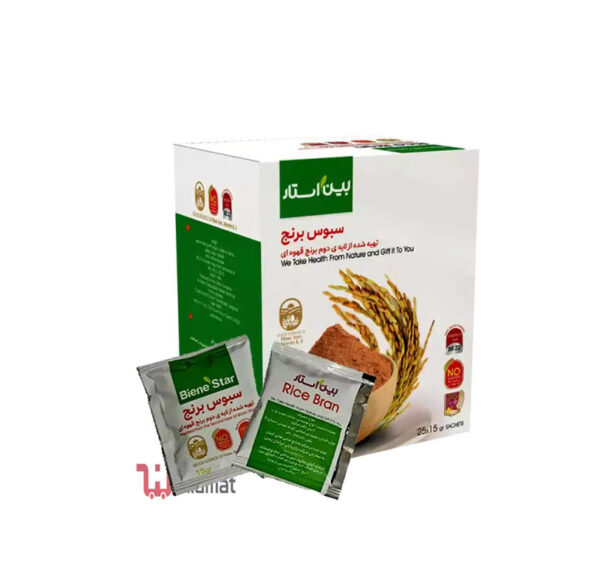 سبوس برنج قهوه ای دکتر بیز حجم 375 گرم