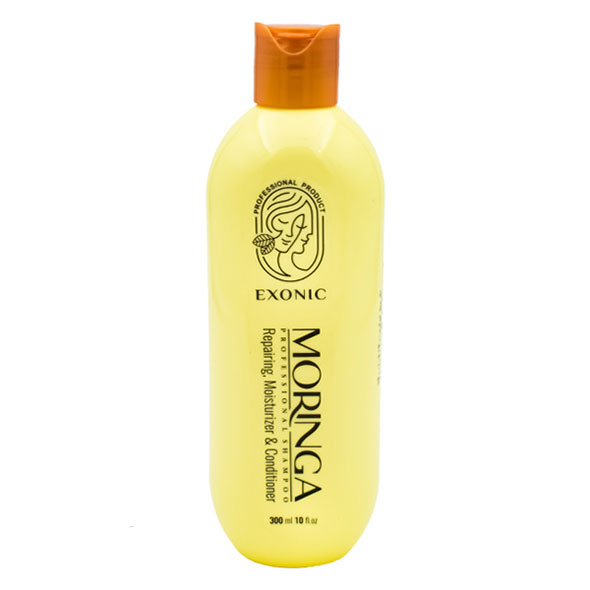 شامپو موی سر حاوی روغن مورینگا 300 میل EXONIC
