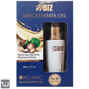روغن ماکادمیا خالص بیز حجم 50 میلی لیتر