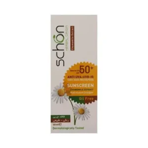 کرم ضدآفتاب رنگی فاقد چربی شون با رنگ طبیعی + SPF50