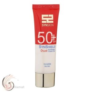 کرم ژل ضد آفتاب بی‌رنگ ساین اسکین، SPF 50 مناسب پوست چرب