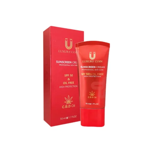 کرم ضد آفتاب spf 50 لاکچری کوین