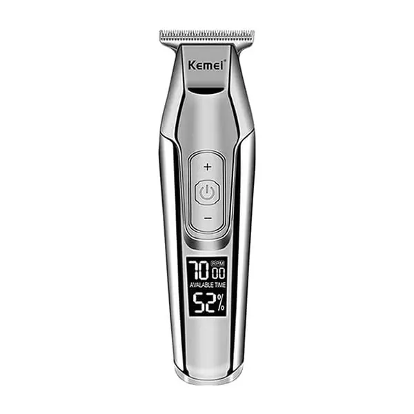 ماشین اصلاح موی صورت کیمی مدل KM-5027 با تیغه تیتانیوم پیشرفته