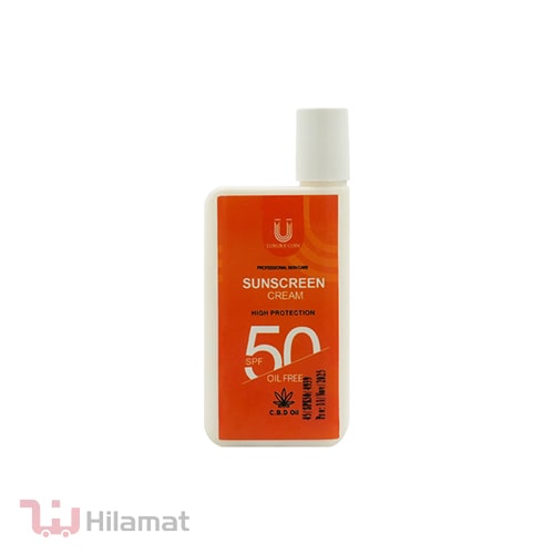 کرم ضد آفتاب spf ۵۰ مدل جیبی لاکچری کوین حجم 50 میلی لیتر